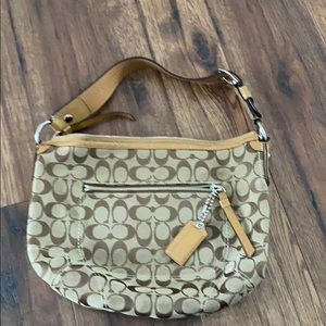 Coach signature purse